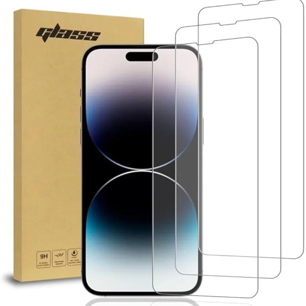2-Pack Tempered Glass Screen Protector for iPhone 14 Pro Max
